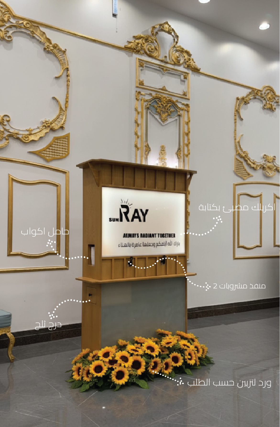 كورنر كاترينق Sun Ray — نموذج 1